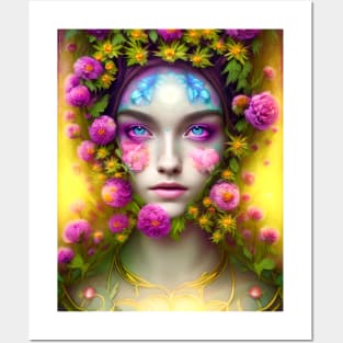 Floral Fantasy Posters and Art